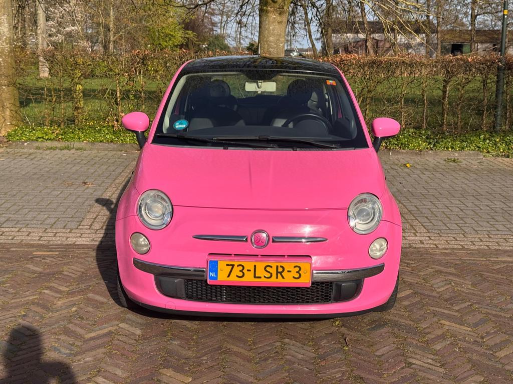 Fiat 500 1.2 Rosa Automaat uit 2010, Auto's, Euro 5, Stof, Gebruikt, 1242 cc