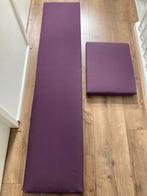 Tuinkussens voor steigerhouten tuinmeubels - Paars, Tuin en Terras, Tuinmeubel-accessoires, Ophalen, Zo goed als nieuw