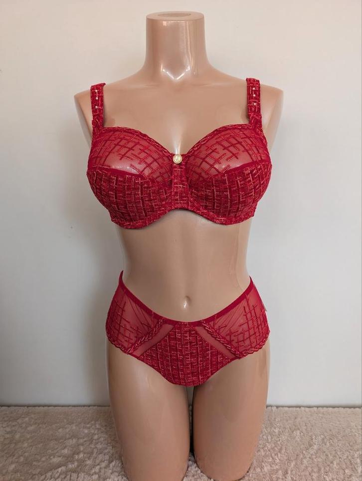 Nieuw louisa bracq bh  90d 95d 80e 85e 90e 95e 80f 85f 90, ., Ophalen of Verzenden, ., Rood