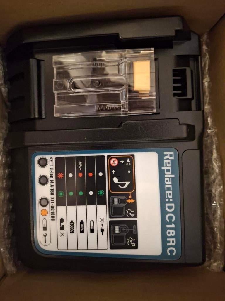 vhbw Oplader compatibel met Makita BL1815G, Ophalen, Nieuw