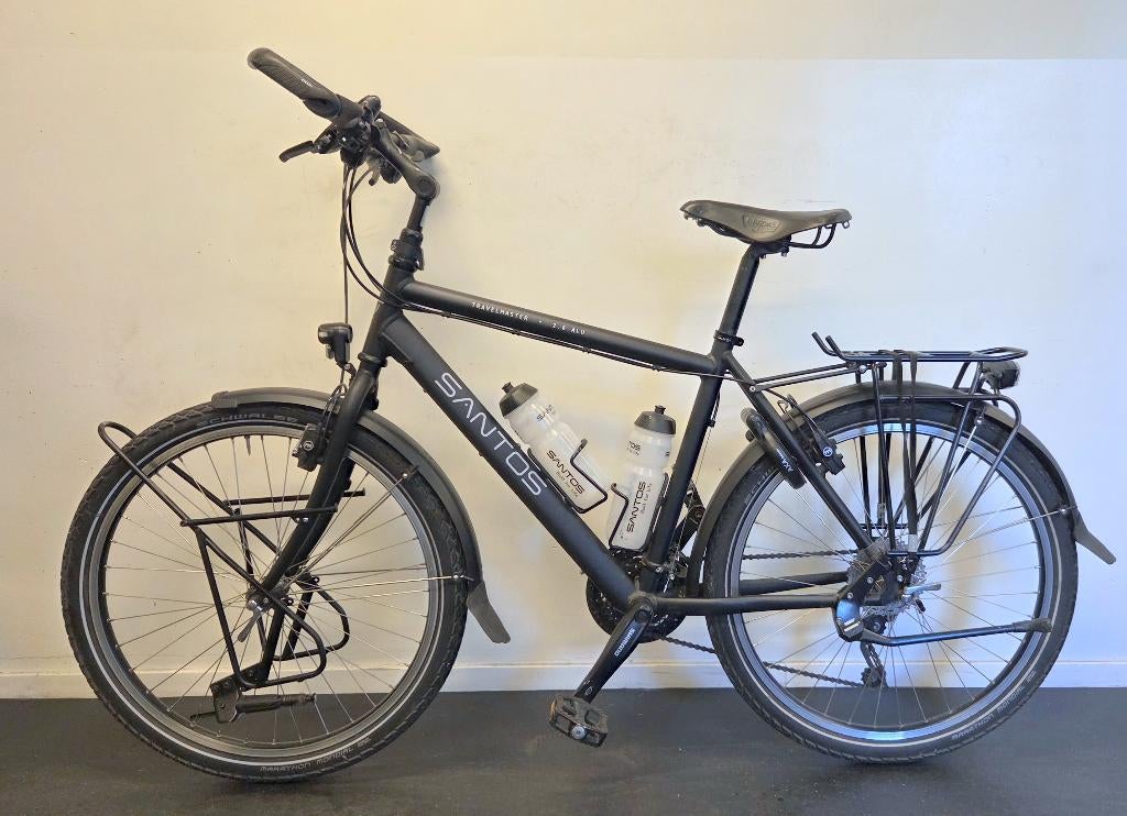 Als nieuwe Santos Travelmaster 2.6 alu vakantiefiets, Overige merken, 26 inch, Velgrem, Santos