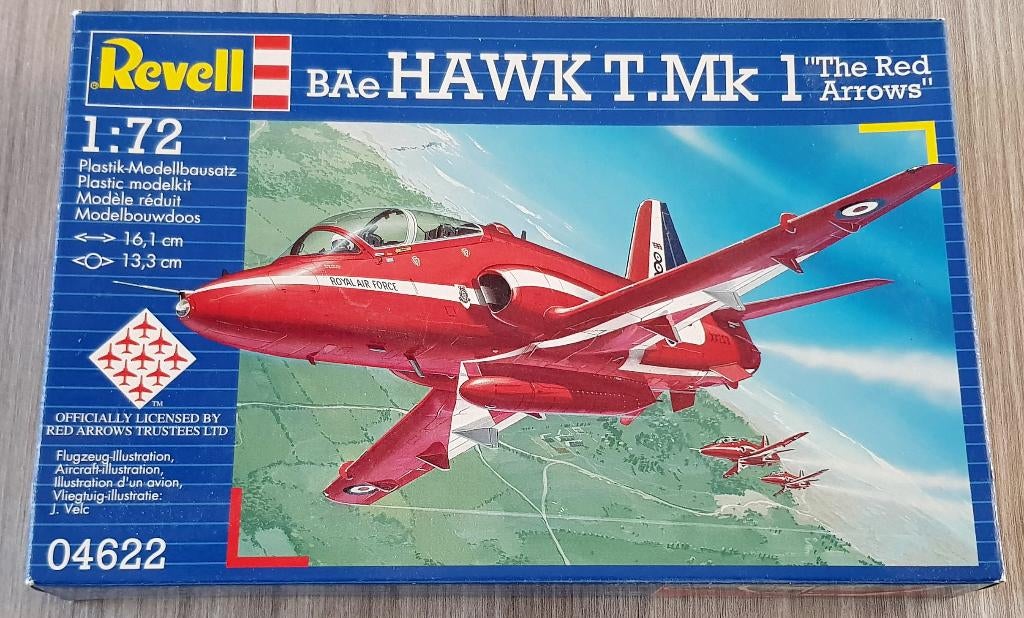 BAe Hawk T.Mk 1 Red Arrows, Revell 1:72, Revell, Nieuw, Ophalen of Verzenden, Groter dan 1:72