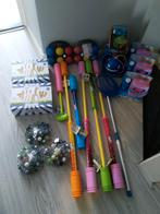 Partij zomer speelgoed nieuw, Ophalen