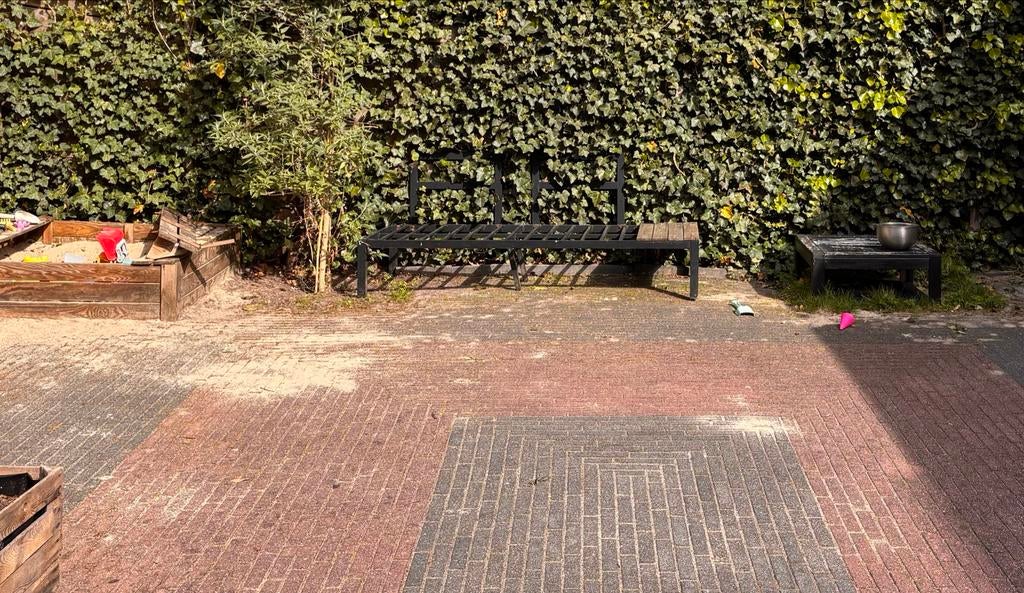 Gratis Betonnen klinkers (ca. 68 m²), Tuin en Terras, Ophalen, Gebruikt, Klinkers, 10 m² of meer