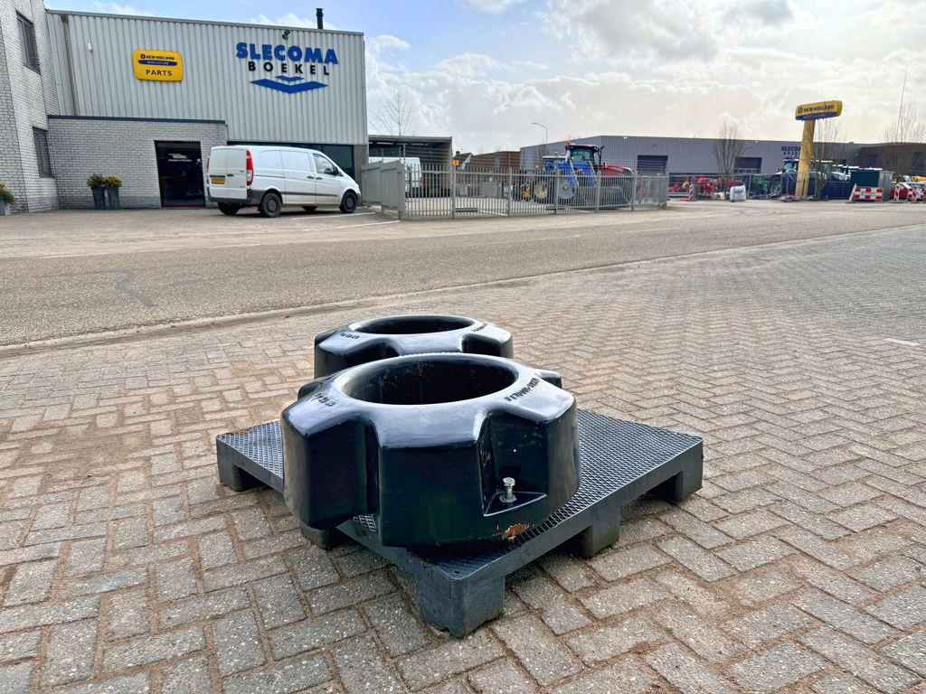 New Holland / CNH Wielgewichten 2x454kg (T7 LWB), Zakelijke goederen