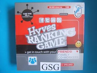 Hyves ranking game nr. 60602-00, Hobby en Vrije tijd, Gezelschapsspellen | Bordspellen, Ophalen, Nieuw