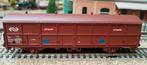 Ter overname: 3 bruine PTT-Postwagens type Hbis, Hobby en Vrije tijd, Modeltreinen | H0, Gelijkstroom, Wagon, Ophalen of Verzenden