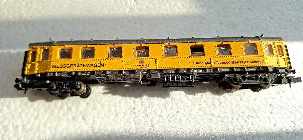 Roco Meetwagen 24215 N., Hobby en Vrije tijd, Modeltreinen | N-Spoor, Gebruikt, Gelijkstroom, Wagon, Ophalen of Verzenden