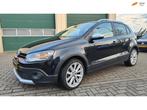Volkswagen Polo 1.2 TSI Cross, Auto's, Volkswagen, Euro 6, Zwart, Bedrijf, Handgeschakeld