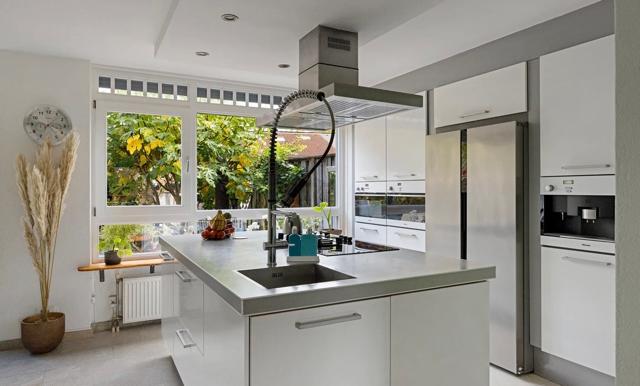 Prachtige moderne keuken met kookeiland – opnieuw gewrapped, Ophalen, Gebruikt, Wit, Overige typen