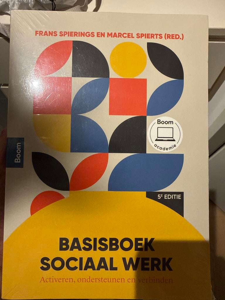 Basisboek Sociaal Werk - 5e editie - Gesealed, Boeken, Ophalen of Verzenden, Gamma, Nieuw, HBO