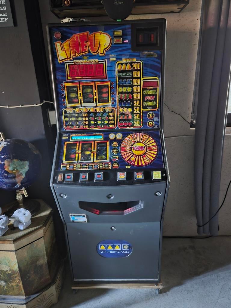 Mooie line up, Verzamelen, Automaten | Gokkasten en Fruitautomaten, Euro, Ophalen of Verzenden, Gebruikt