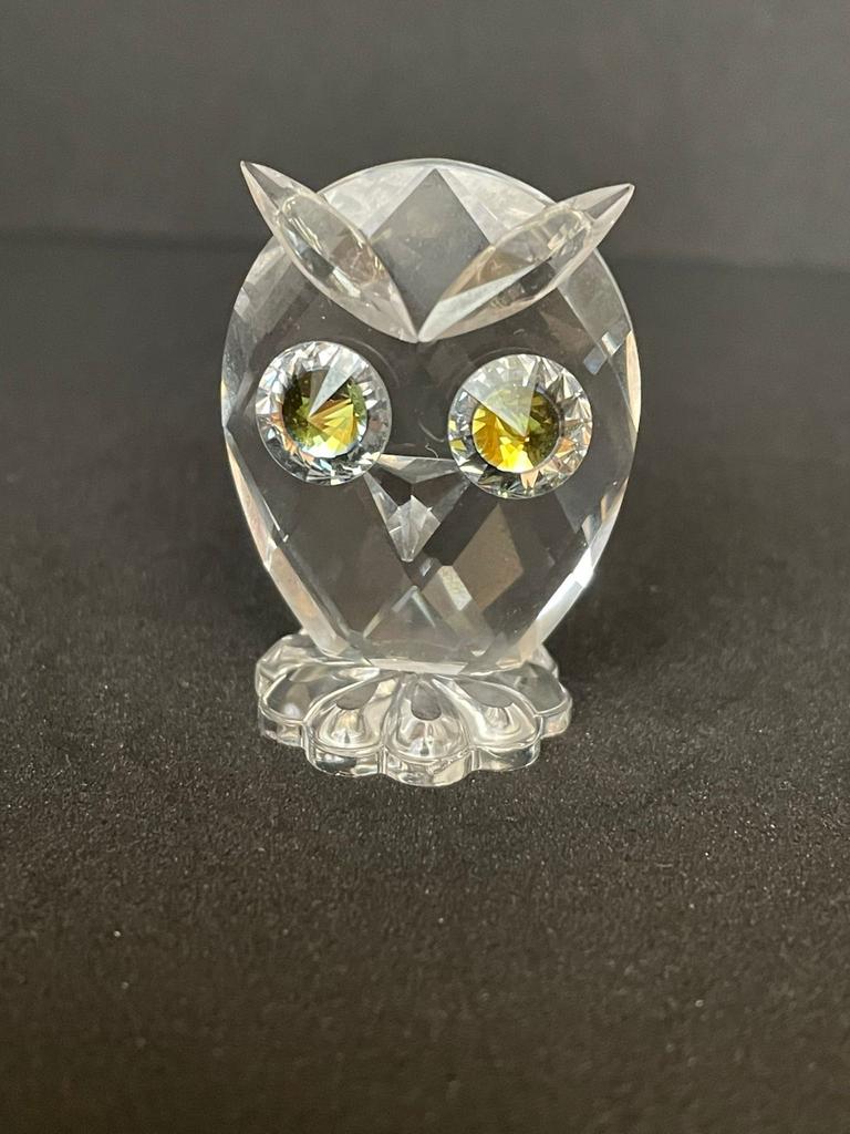 Swarovski uil, Verzamelen, Swarovski, Ophalen of Verzenden, Zo goed als nieuw, Figuurtje