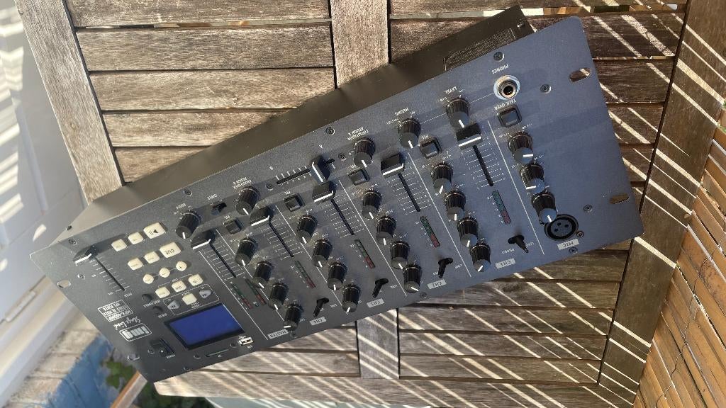 Stage Line MPX-400MP DJ mengpaneel + MP3 speler, Ophalen of Verzenden, Gebruikt, Minder dan 5 kanalen, Microfooningang