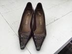 Bruinelederlak schoen Peter Keijser maat 39 en een half, Ophalen, Zo goed als nieuw