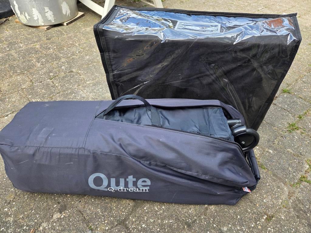 Zgan campingbedje Qute, Ophalen of Verzenden, Zo goed als nieuw, Reisbedje