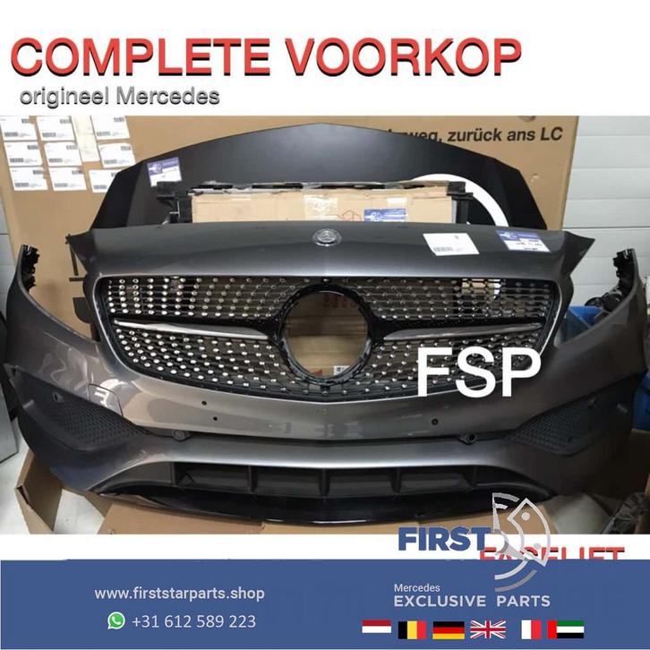 W176 FACELIFT AMG VOORKOP Mercedes A Klasse COMPLEET FRONT 2, Auto-onderdelen, Carrosserie en Plaatwerk, Bumper, Mercedes-Benz