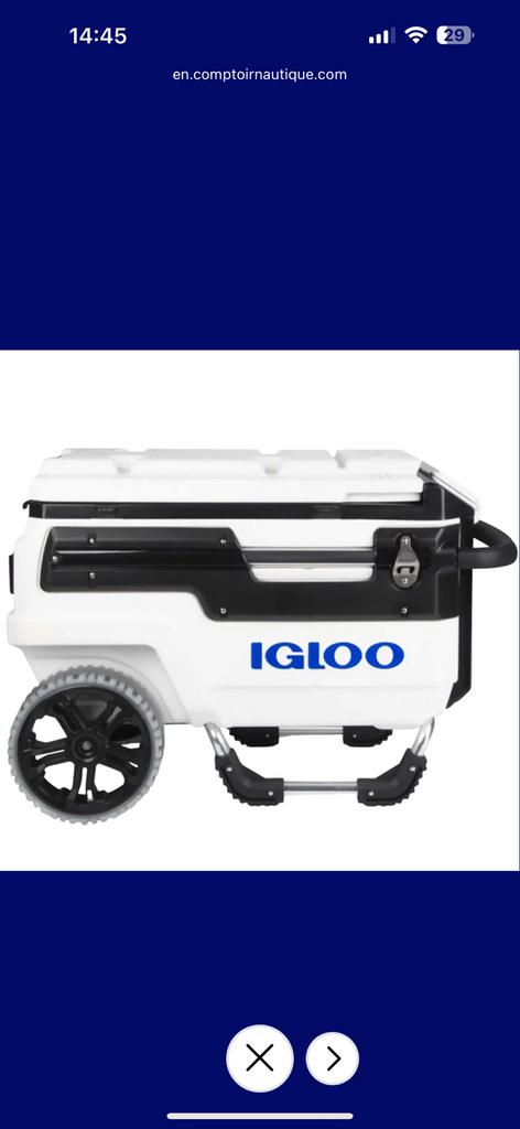 Igloo trailmate 70 koelbox, Ophalen, Koelelement