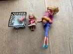 Barbie Zwanger met Baby's en Box, Kinderen en Baby's, Speelgoed | Poppen, Ophalen of Verzenden, Gebruikt, Barbie