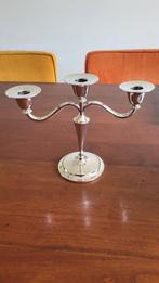 Verzilverde 3-armige kandelaar (Keltum-stijl), Ophalen of Verzenden