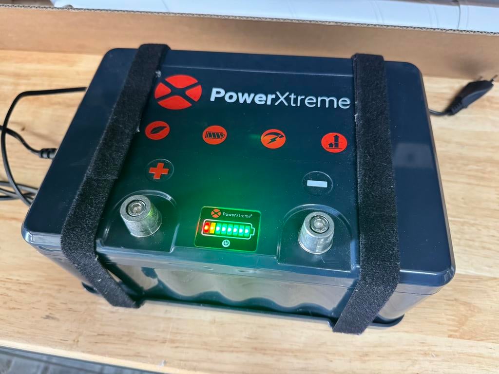 Zgan! POWERXTREME X20 lithium accu !!, Ophalen, _, _, Zo goed als nieuw