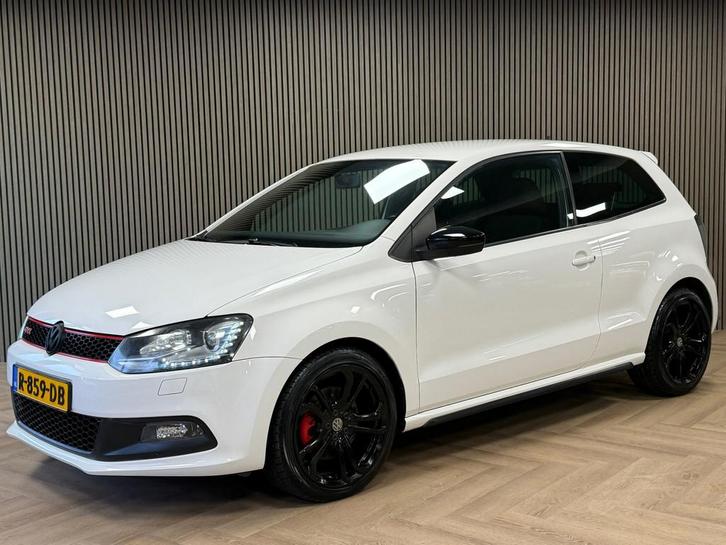 Volkswagen Polo 1.4 TSI GTI DSG LED CLIMATE CONTROL PDC APPL, Auto's, Volkswagen, Bedrijf, Te koop, Polo, ABS, Airbags, Airconditioning
