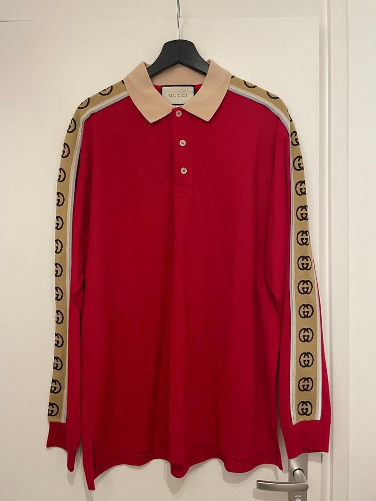 Gucci Longsleeve nieuw!! Inc bon.., Ophalen of Verzenden, Gucci, Rood, Maat 56/58 (XL)