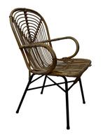 Vintage Rotan Stoel Dirk Van Sliedregt Rohe Noordwolde 1960, Ophalen, Vintage rotan, Gebruikt, Vintage rotan