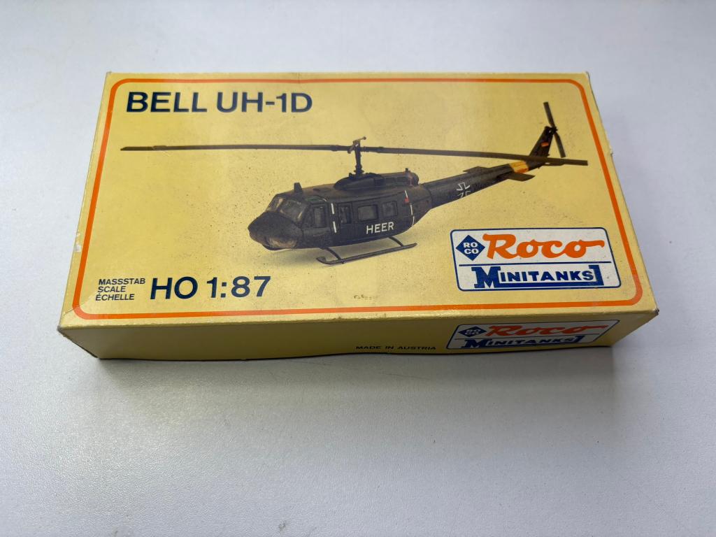 Roco Minitanks Bell UH-1D helikopter IMG5906/8/9, Hobby en Vrije tijd, Overige merken, 1:72 tot 1:144, Helikopter, Nieuw
