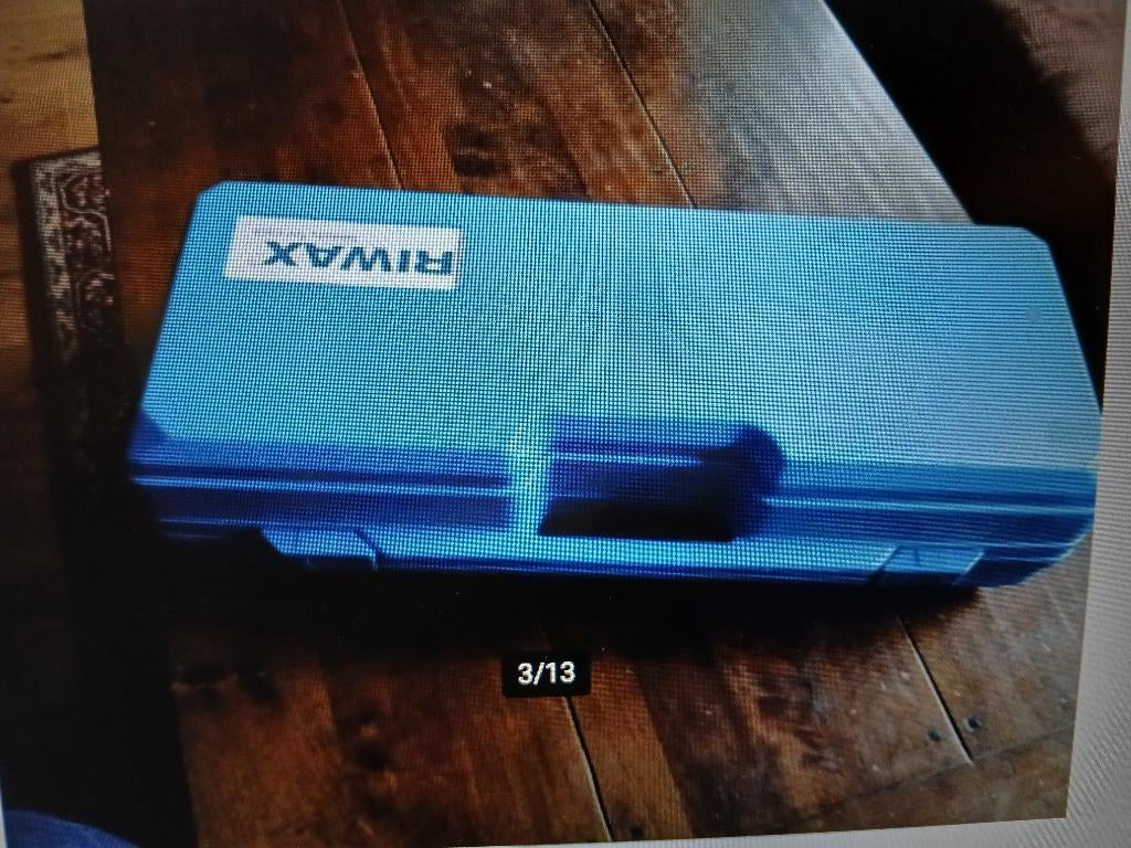 Riwax poetsmachine doos met onderdelen,nieuw, Ophalen of Verzenden
