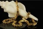 Koningsketting 999goud 24 krt doublé, Sieraden, Tassen en Uiterlijk, Kettingen, Ophalen of Verzenden, Nieuw, Goud
