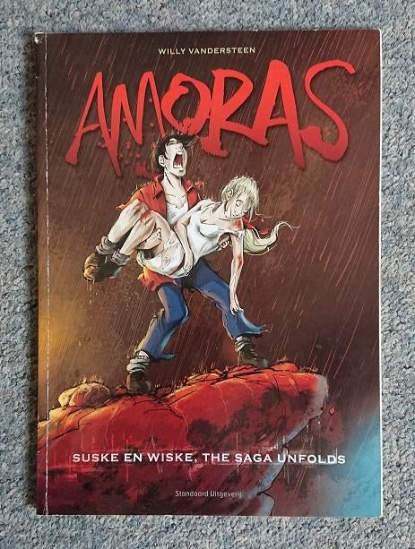Stripboek Amoras - Suske en Wiske, the saga unfolds, Eén stripboek, Ophalen, Gelezen