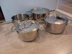 Tk  BK pannenset, Huis en Inrichting, Keuken | Potten en Pannen, Ophalen, Gebruikt, Rvs, Pannenset