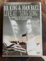 B.B. King & Joan Baez - Live at Sing Sing DVD, Alle leeftijden, Ophalen of Verzenden, Zo goed als nieuw, Muziek en Concerten