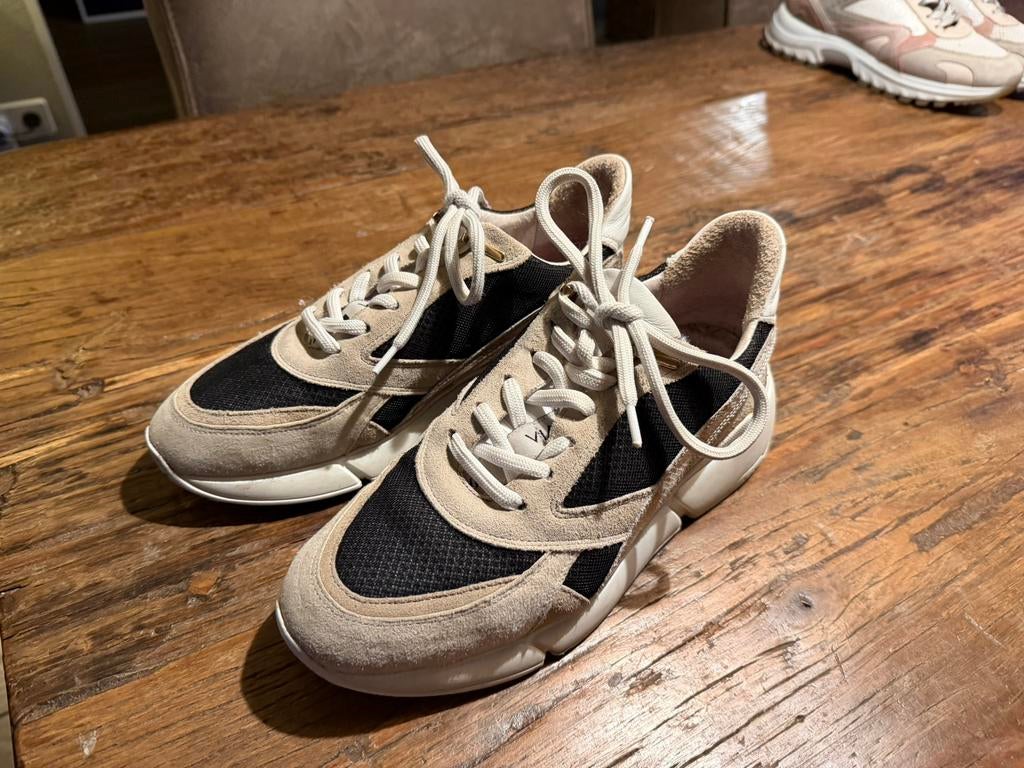 Viavai sneakers maat 37 zwart/bruin/beige., Ophalen of Verzenden, Zo goed als nieuw, Zwart, Sneakers of Gympen