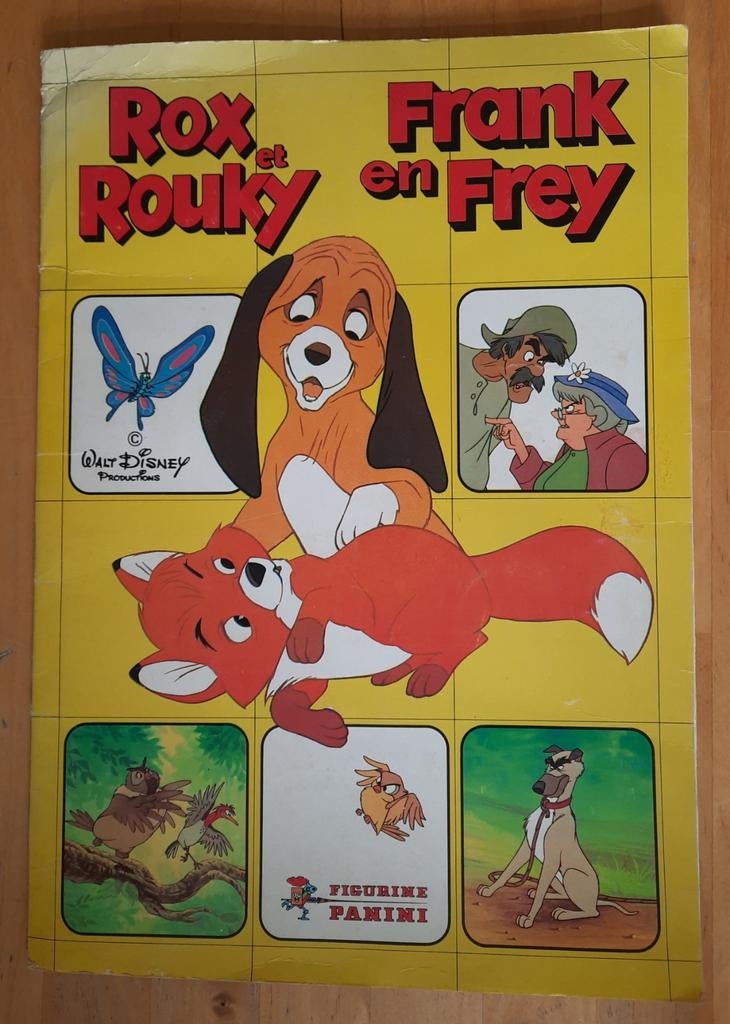 FRANK EN FREY - COMPLEET PANINI ALBUM - 1981, Ophalen of Verzenden, Zo goed als nieuw
