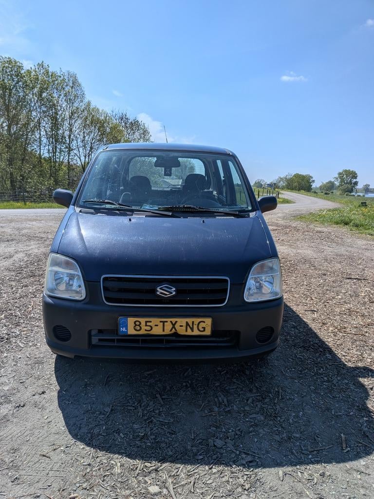 Suzuki wagon R+, Auto's, Suzuki, Voorwielaandrijving, Stof, Zwart, 4 cilinders
