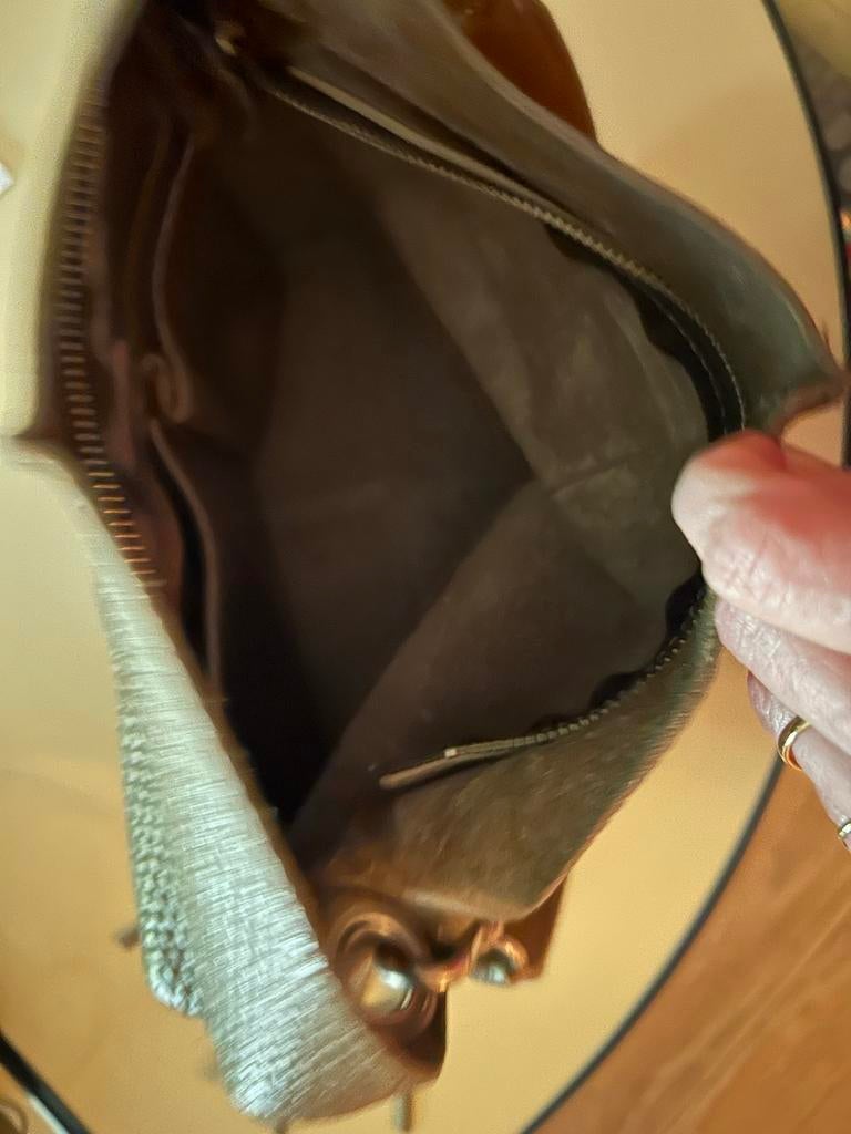 Leren handtas X-Works taupe, Sieraden, Tassen en Uiterlijk, Tassen | Damestassen, Ophalen of Verzenden, Gebruikt, Overige kleuren