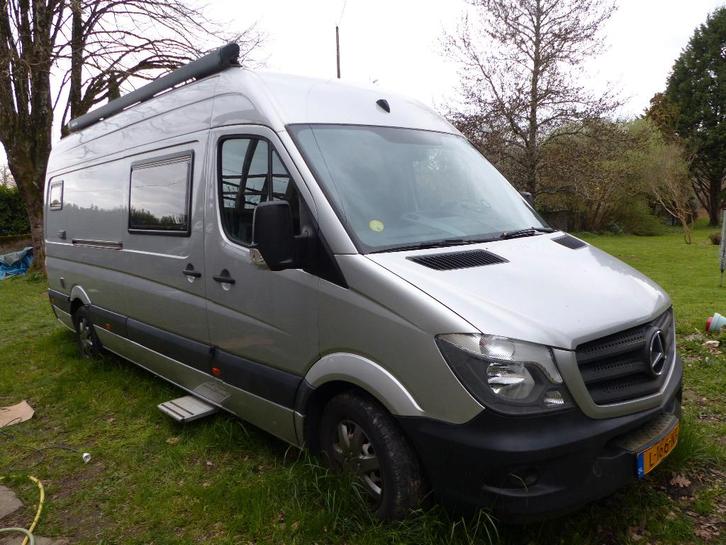 Buscamper Mercedes Sprinter, Caravans en Kamperen, Campers, Particulier, tot en met 2, Buscamper of Camperbus, Mercedes-Benz, Mercedes