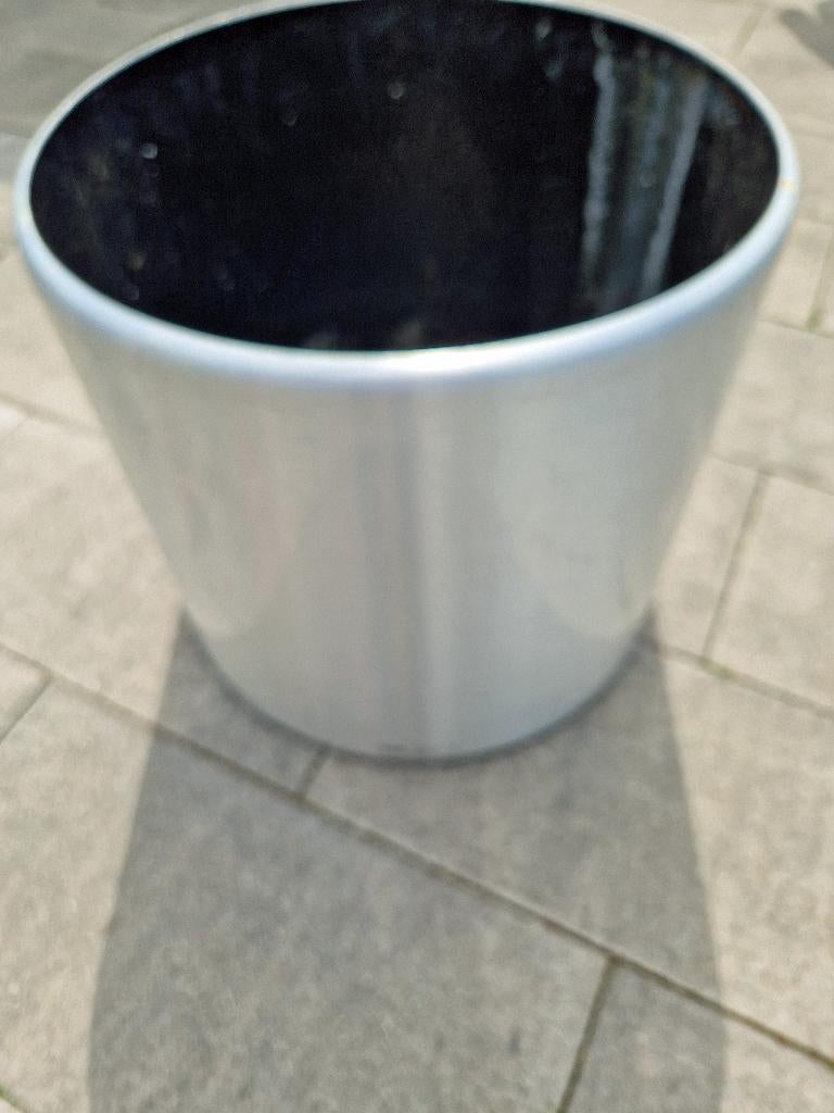 bloembak Lune diam.51,5cm/hoogte 46,5/47.5cm verrijdbaar, Ophalen, Gebruikt, Minder dan 60 cm, Rond