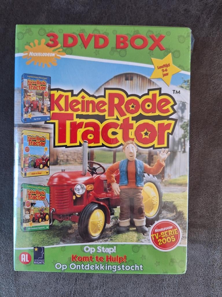 Kleine Rode Tractor 3 DVD Box geseald, Ophalen of Verzenden