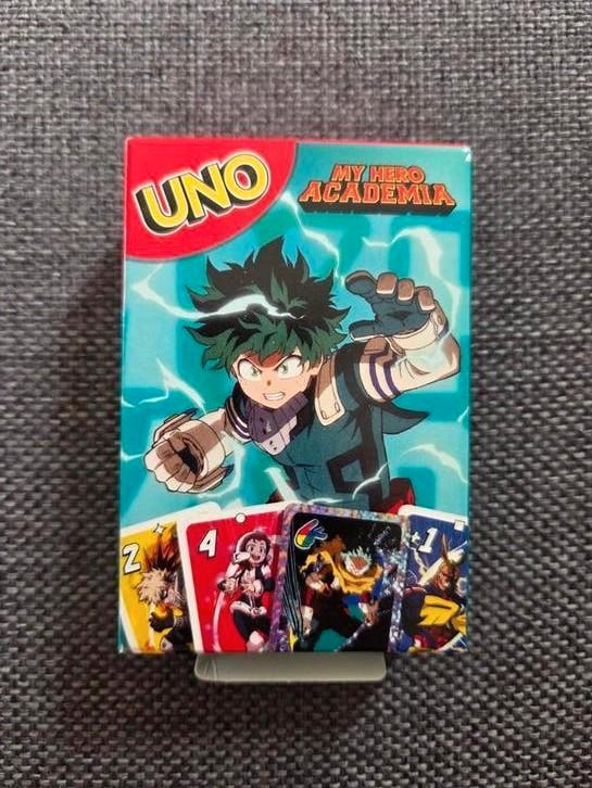 Uno My Hero Academia Happy Meal MC Donalds, Hobby en Vrije tijd, Gezelschapsspellen | Overige, Nieuw, Ophalen of Verzenden