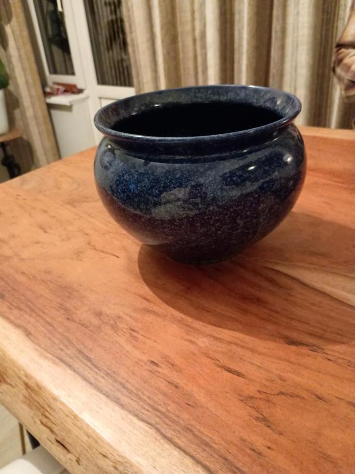 keramieken cachepot nr GD-763- jaren 70, Antiek en Kunst, Antiek | Vazen, Ophalen of Verzenden