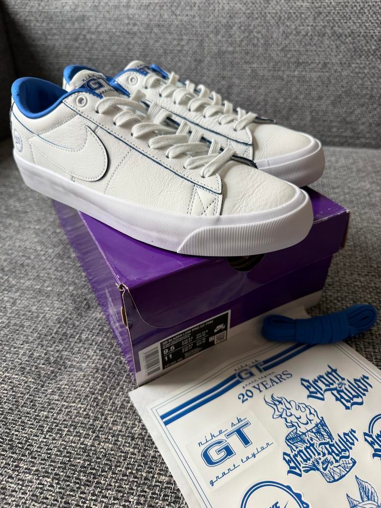 Nike SB Blazer Low Pro GT Premium - Maat 43 - Nieuw, Wit, Nieuw, Ophalen of Verzenden, Sneakers of Gympen