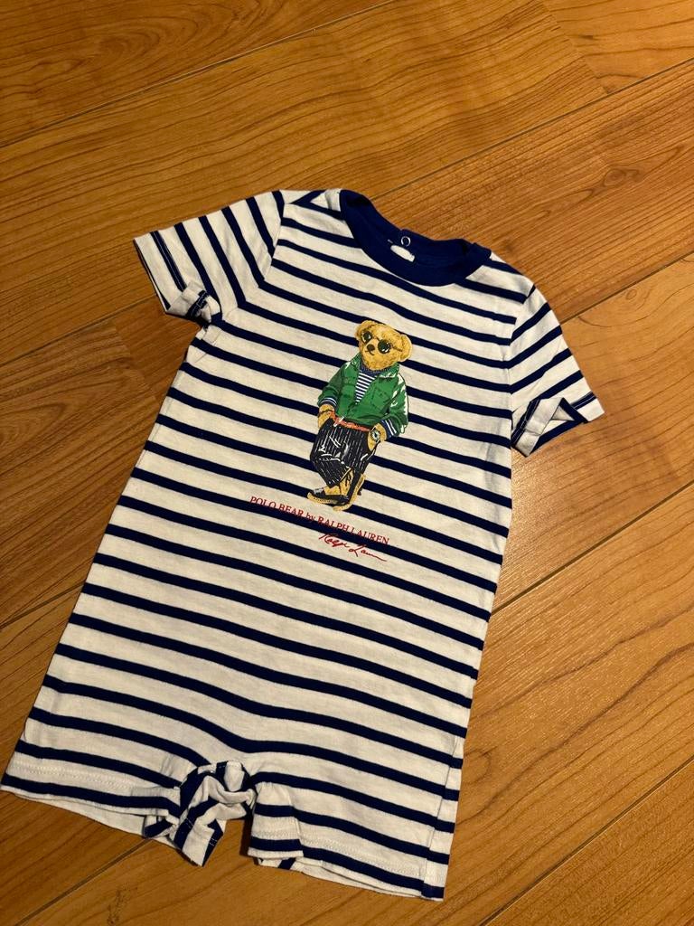 Ralph Lauren Boxpakje Polo Bear - Maat 12M, Ophalen of Verzenden, Zo goed als nieuw, Jongetje of Meisje