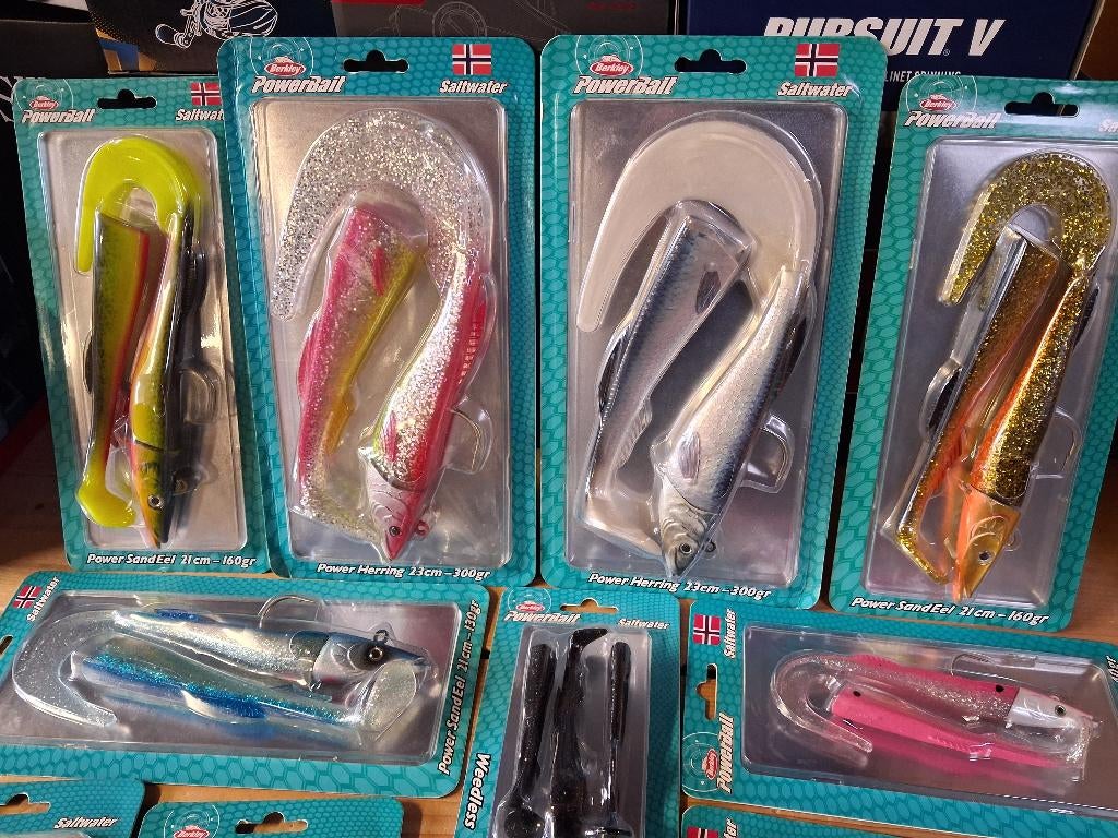 12 verp. NOORWEGEN kunstaas (Heilbot/Kabeljauw/Pollak enz.), Watersport en Boten, Hengelsport | Roofvissen, Tinstraat, Overige typen