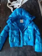 Moncler Puffer Jas Blauw Maat 152 (12A), Kinderen en Baby's, Ophalen of Verzenden, Zo goed als nieuw, Jas