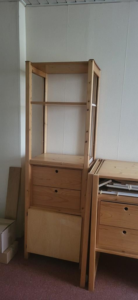 Lundia kasten  hout, Ophalen, Zo goed als nieuw, 25 tot 50 cm, Minder dan 100 cm