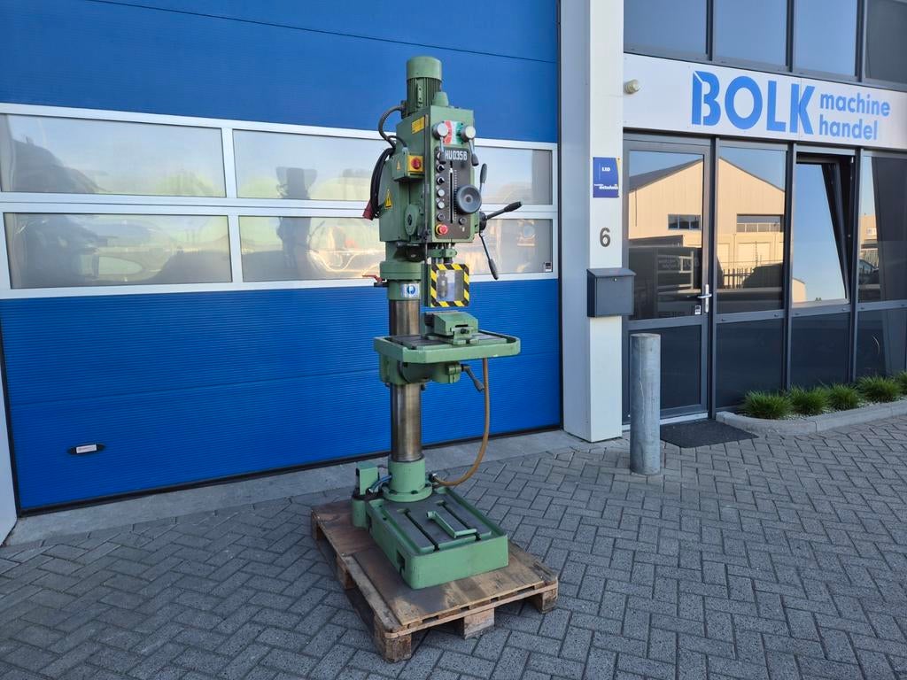HUVEMA HU035B INDUSTRIE Kolomboormachine Zeer nette staat!!, Doe-het-zelf en Verbouw, Info@bolkmachinehandel.nl, Ophalen of Verzenden