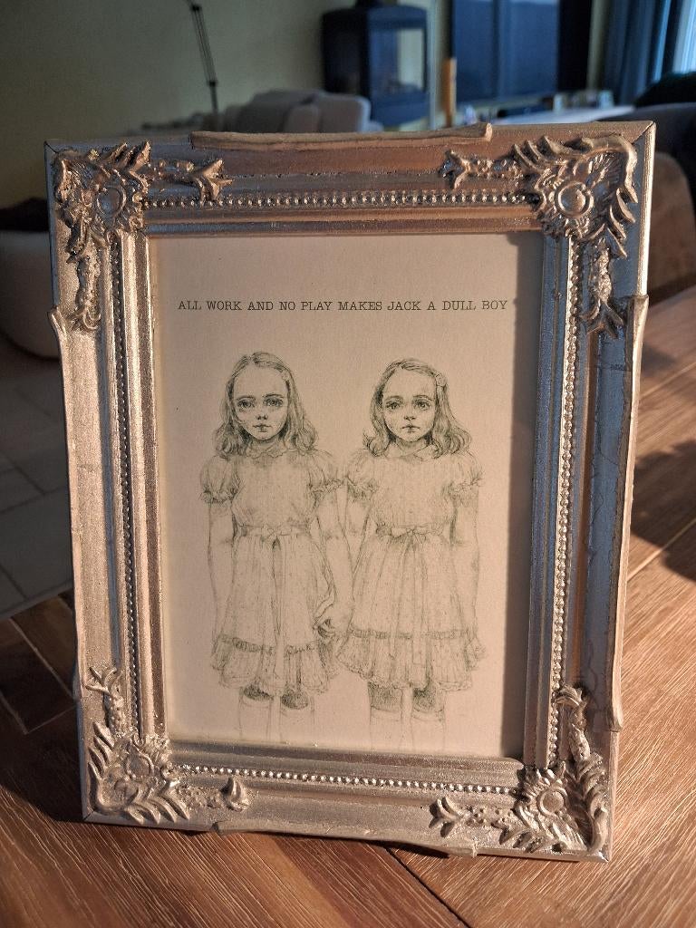 Stephen King The Shining artwork, Antiek en Kunst, Ophalen of Verzenden